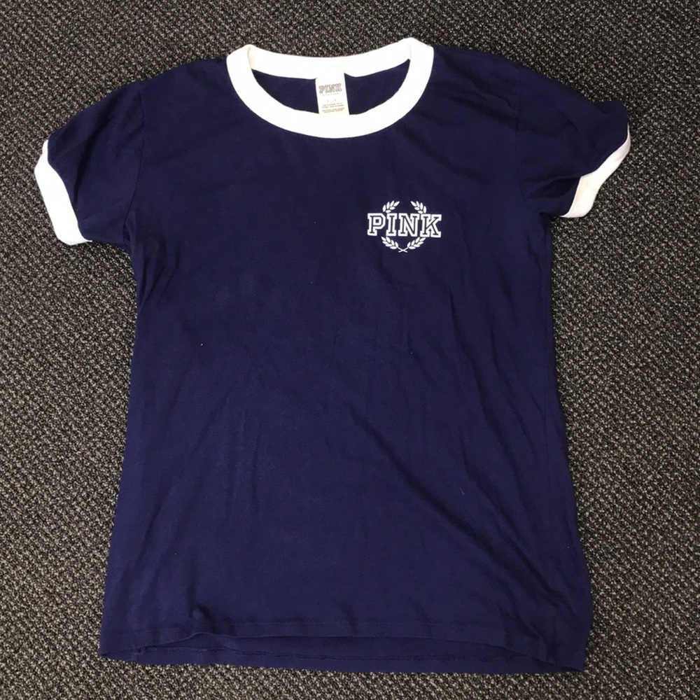 PINK Summer Lovin’ ringer T-shirt